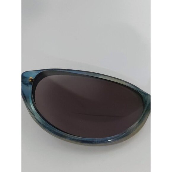 Vuillet Vega Prestige 540 Metal Frame Eyeglasses Blue/Gold with Hard Case - Picture 9 of 16